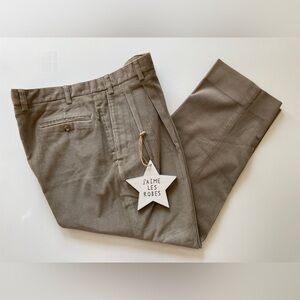 EDDIE BAUER Men's Greige Corduroy Pants